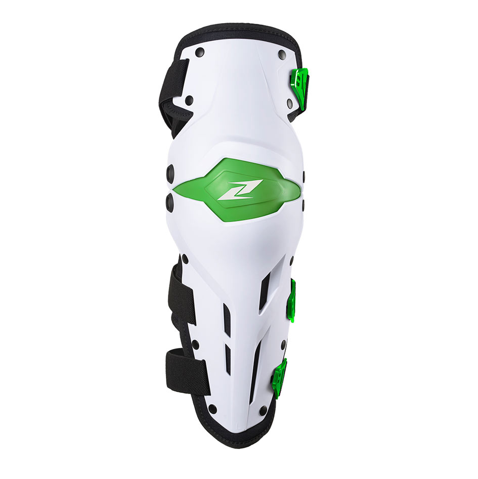 3261_Xtreme-Kneeguard_WHITE-GREEN de Zandona