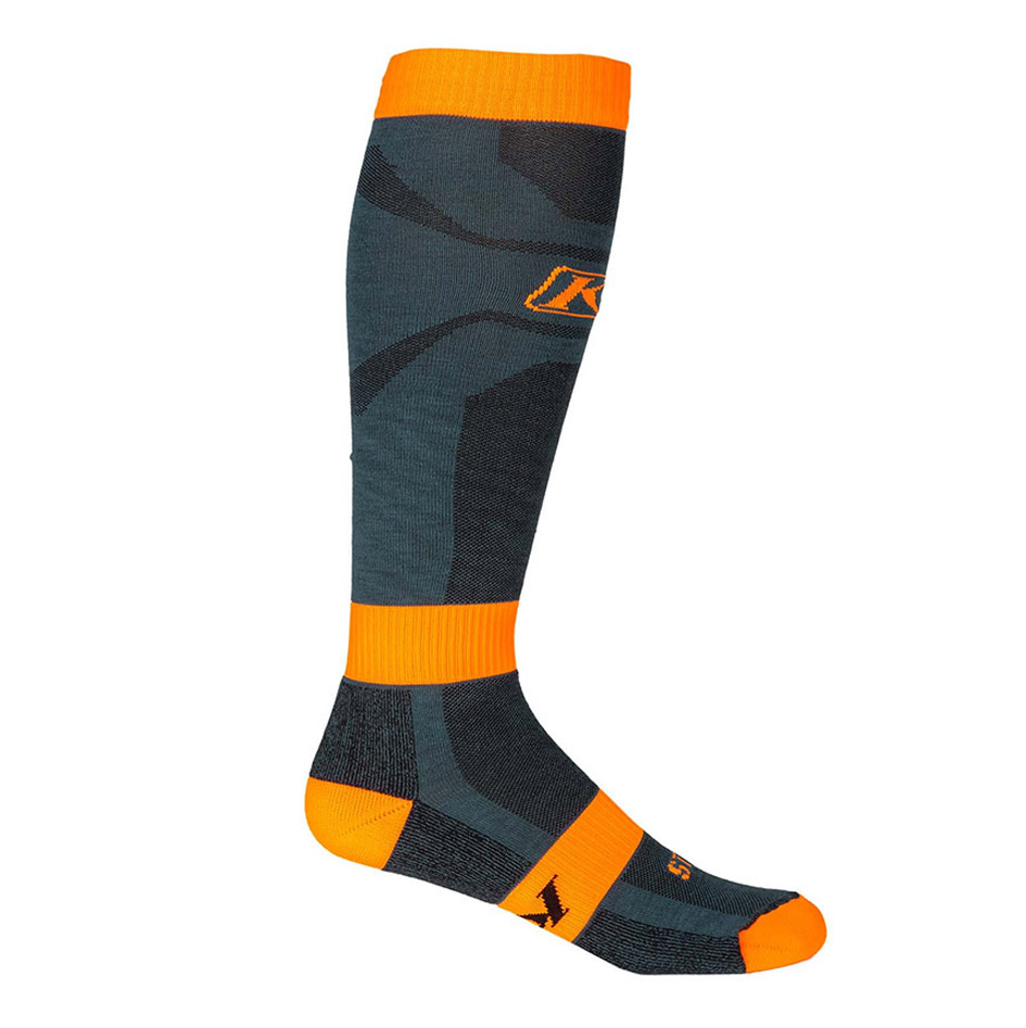 Klim Vented Sock 6004-002 Petrol Strike Orange Klim Vented Sock 6004-002 Petrol Strike Orange