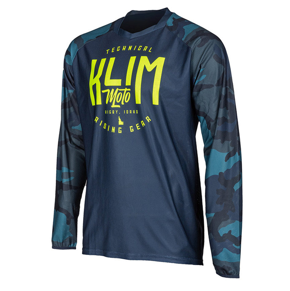 Petrol Jersey 3173-002 Vivid Blue Camo Petrol Jersey 3173-002 Vivid Blue Camo