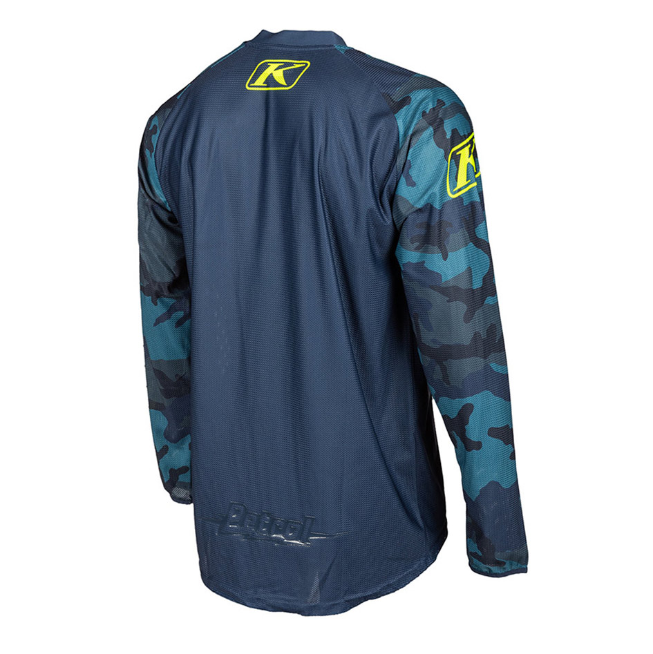 Petrol Jersey 3173-002 Vivid Blue Camo Petrol Jersey 3173-002 Vivid Blue Camo
