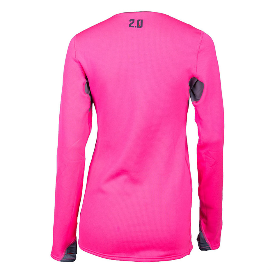 Solstice Shirt 2.0 3201-003 Knockout Pink Castlerock Gray