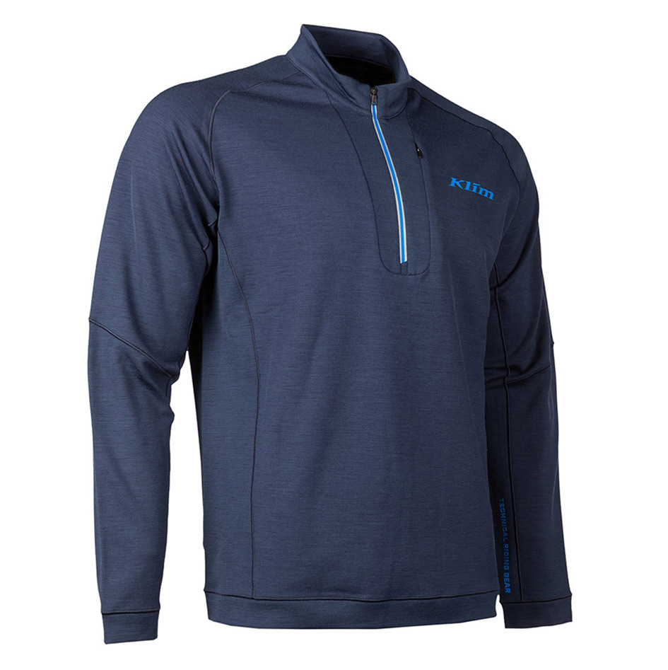 Teton Merino Wool 14 Zip 3919-001 Navy Blue