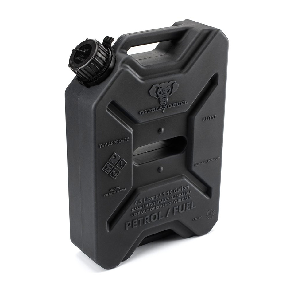 Overland-fuel 4.5-litre fuel container - black