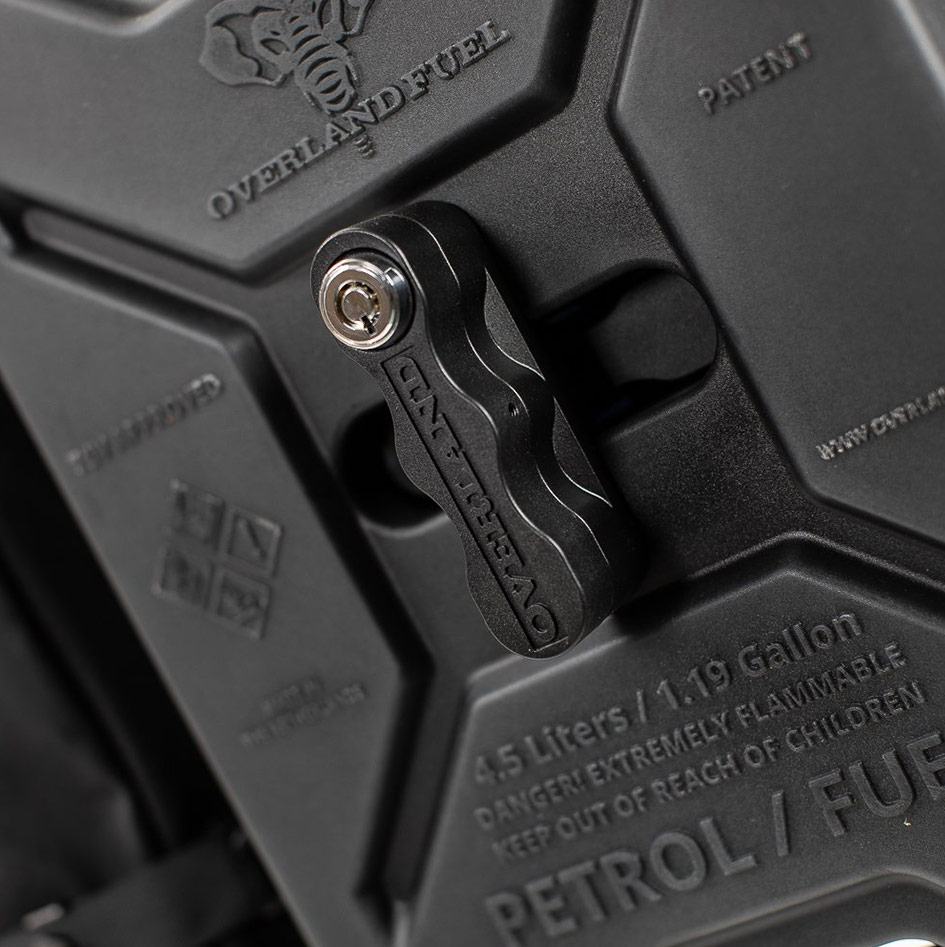 Overland-fuel 4.5-litre fuel container - black