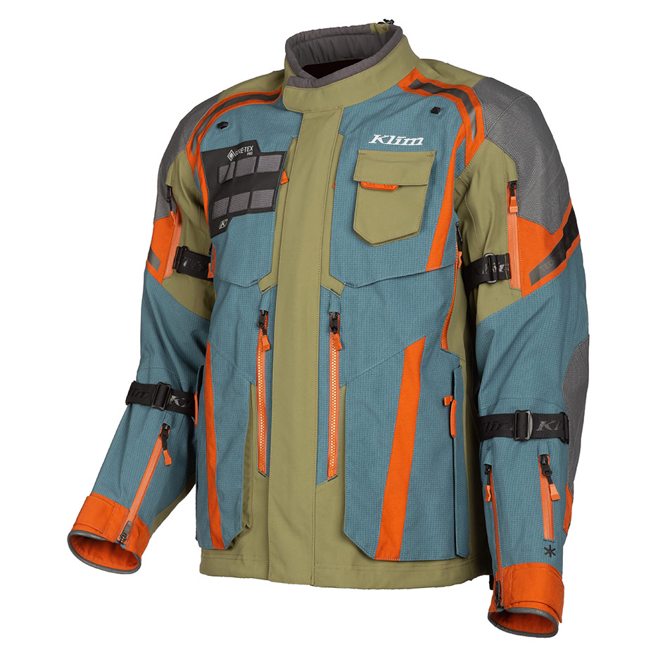 Badlands Pro A3 Jacket Petrol-Potter's-Clay - 01 - Explorcom spécialiste équipement moto.