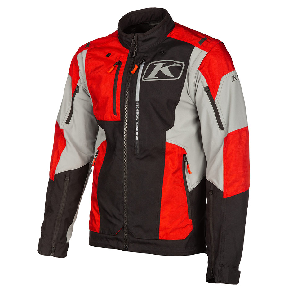 Dakar Jacket Monument-Gray-Redrock - 1 - Explorcom spécialiste équipement moto.