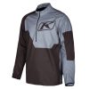 Revolt -1-4-Zip-Pullover_Black-Castlerock - 1 - Explorcom spécialiste équipement moto.