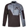 Revolt -1-4-Zip-Pullover_Black-Castlerock - 3 - Explorcom spécialiste équipement moto.