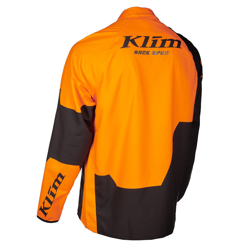 Revolt -1-4-Zip-Pullover_Black-Strike-Orange - 6 - Explorcom spécialiste équipement moto.