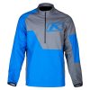 Revolt -1-4-Zip-Pullover_Electric-Blue-Lemonade-Castlerock - 3 - Explorcom spécialiste équipement moto.