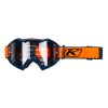 Viper off road Goggle Fracture-Strike-Orange-Clear-Lens_Explorcom spécialiste équipement moto.