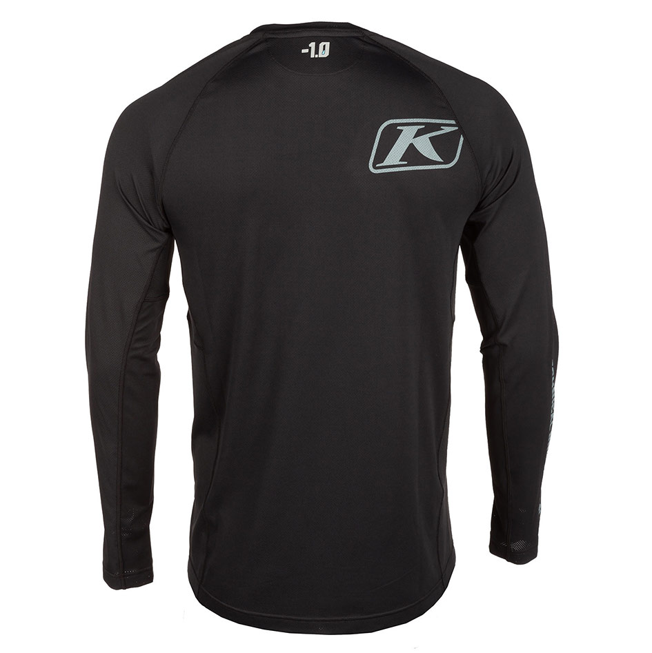 Klim - Aggressor -1.0 Long Sleeve_3504-001_Black Aggressor -1.0 Long Sleeve_3504-001_Black - 4 - Explorcom spécialiste équipement moto.