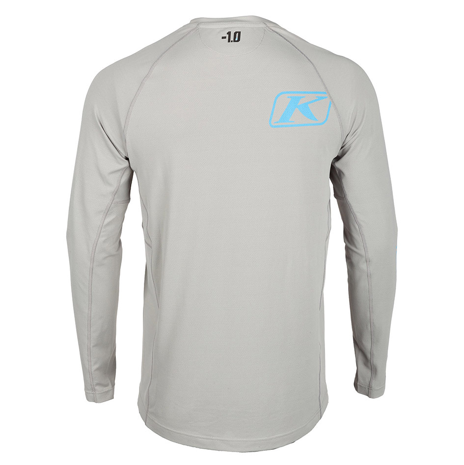 Klim - Aggressor -1.0 Long Sleeve_3504-001_Monument-Gray Aggressor -1.0 Long Sleeve_3504-001_Monument-Gray - 4 - Explorcom spécialiste équipement moto.