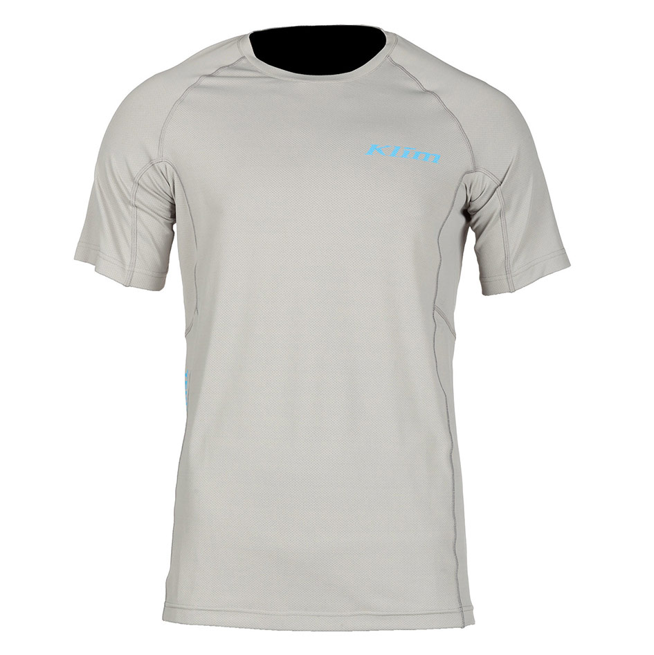 Klim - Aggressor -1.0 Short Sleeve_3503-001_Monument-Gray Aggressor -1.0 Short Sleeve_Monument-Gray - 3 - Explorcom spécialiste équipement moto.