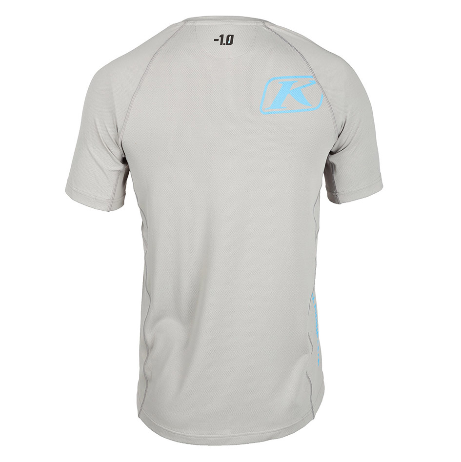 Klim - Aggressor -1.0 Short Sleeve_3503-001_Monument-Gray Aggressor -1.0 Short Sleeve_Monument-Gray - 4 - Explorcom spécialiste équipement moto.