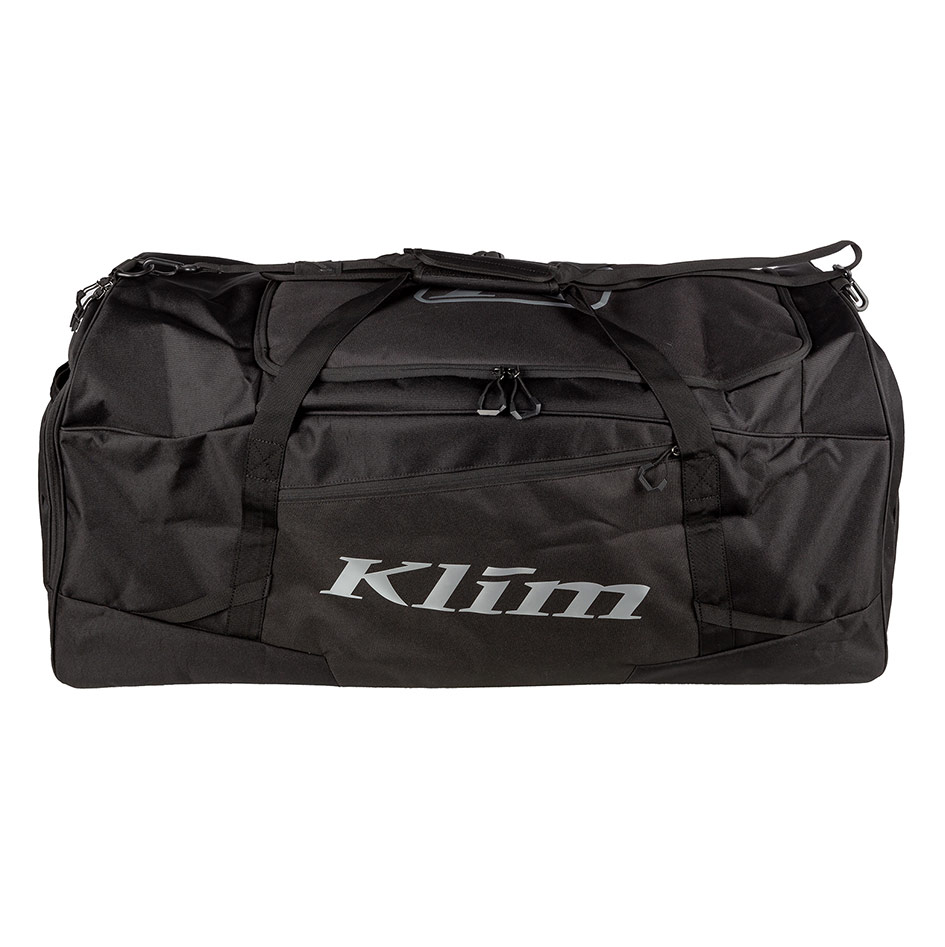 Drift Gear Bag_Black-Metallic-Silver - 1 - Explorcom spécialiste équipement moto.