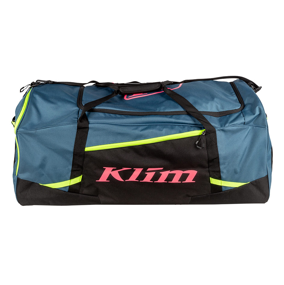 Drift Gear Bag_Petrol-Knockout-Pink - 1 - Explorcom spécialiste équipement moto.