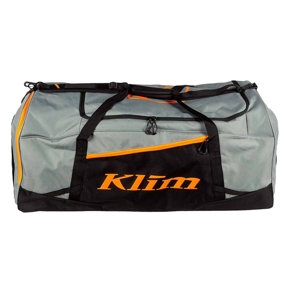 Drift Gear Bag_Slate-Gray-Strike-Orange - 1 - Explorcom spécialiste équipement moto.