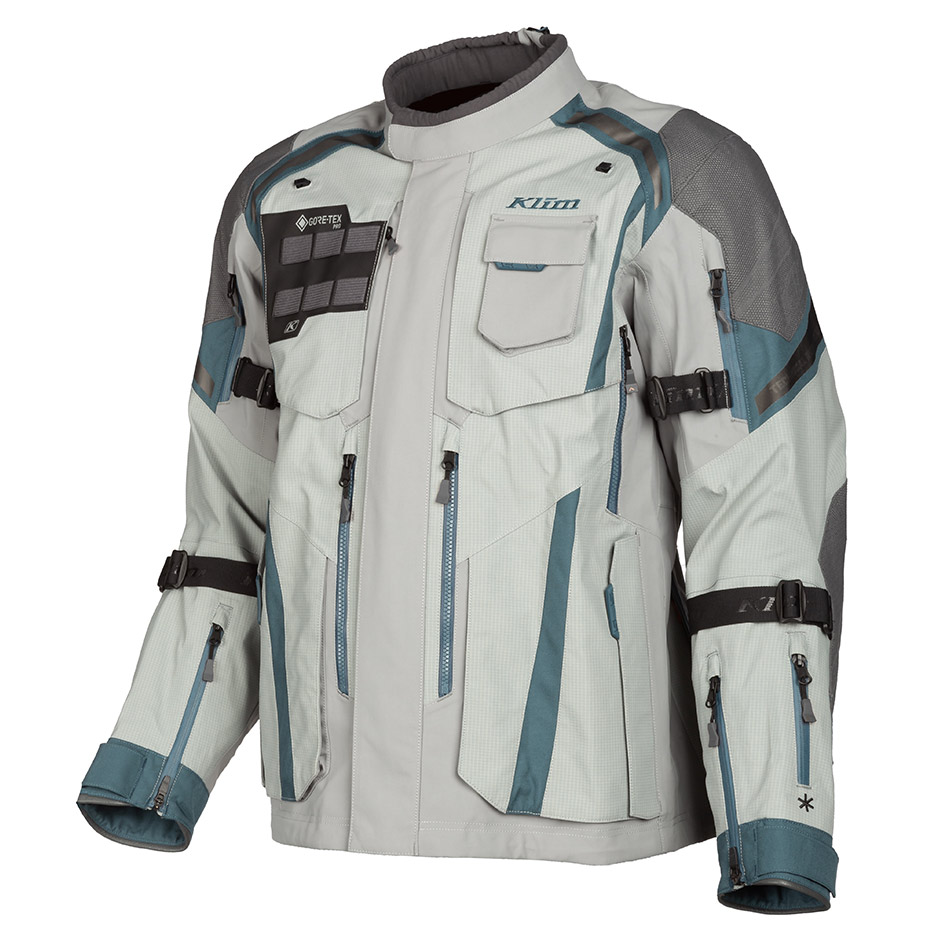 Badlands Pro A3 Jacket 4101-001_Monument-Gray-Petrol - 1 - Explorcom spécialiste équipement moto.