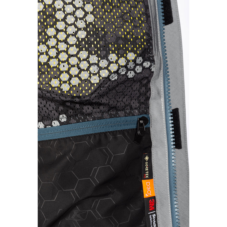 Badlands Pro A3 Jacket 4101-001_Monument-Gray-Petrol - 20 - Explorcom spécialiste équipement moto.