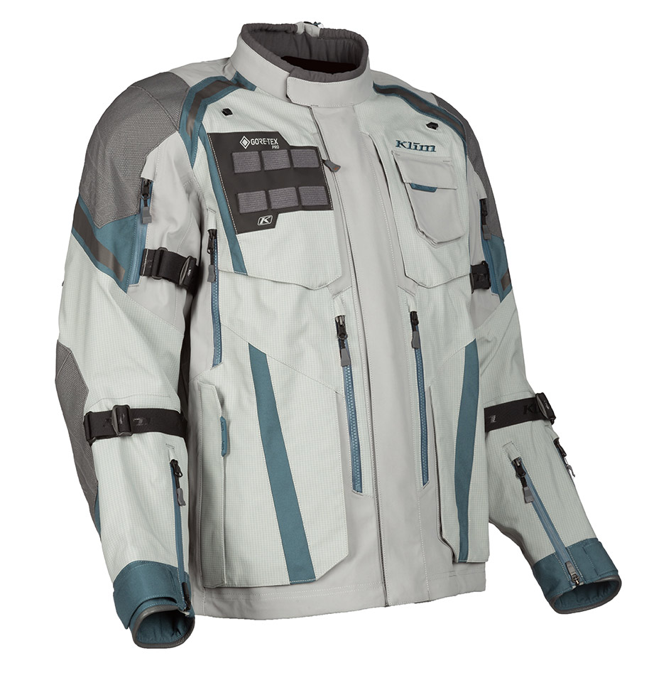 Badlands Pro A3 Jacket 4101-001_Monument-Gray-Petrol - 5 - Explorcom spécialiste équipement moto.
