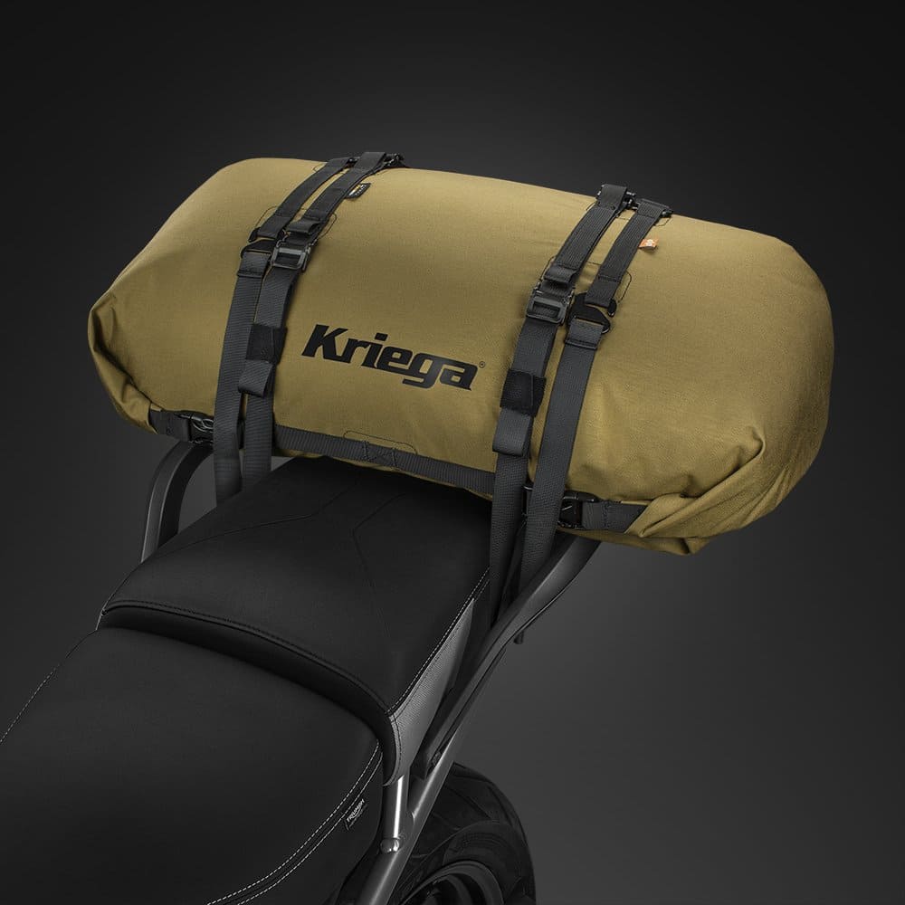 Kriega Rollpack 40 - Coyote - Explorcom spécialiste équipement moto.