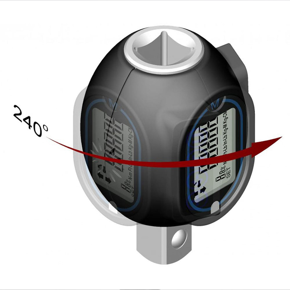 1/2 Adaptateur Dynamométrique Numerique avec prise 12″F-x-38″M sur le site Explorcom