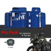 Pro Pack japonaise et Triumph sur le site Explorcom (spécialiste équipement moto)