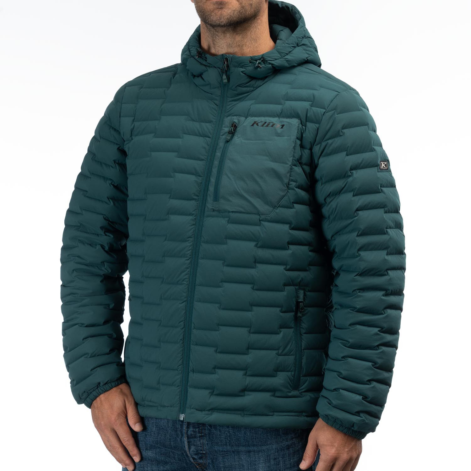 Boulder Stretch Down Hooded_3614-000_Dark Sea_01 Veste Boulder-Stretch-Down-Hooded_3614-000_Dark-Sea - Explorcom - image 1