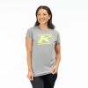 Tee-shirt Drift tri blend pour femme 3566-000 Heathered-Gray-Hi-Vis - Explorcom - image 1