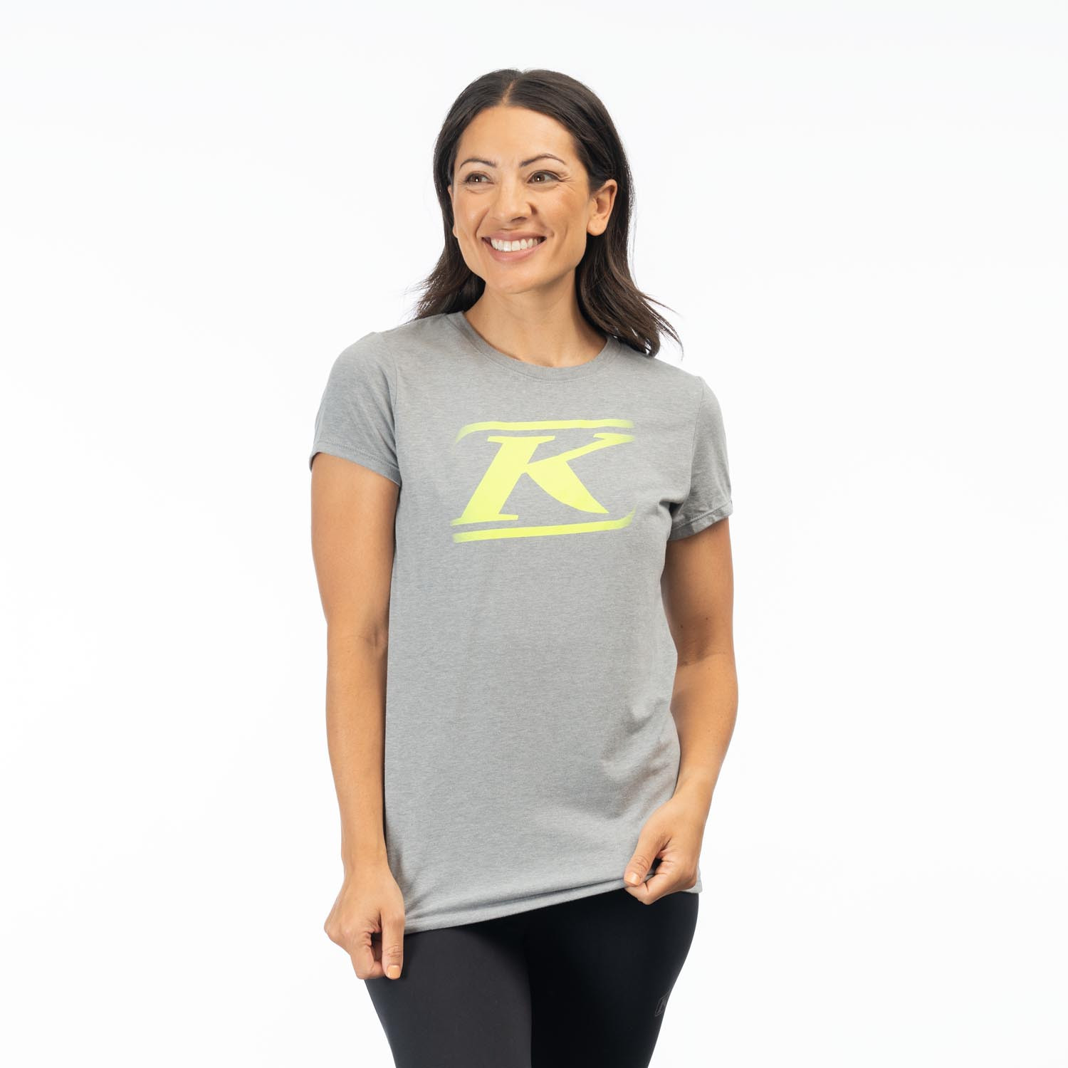 Tee-shirt Drift tri blend pour femme 3566-000 Heathered-Gray-Hi-Vis - Explorcom - image 1