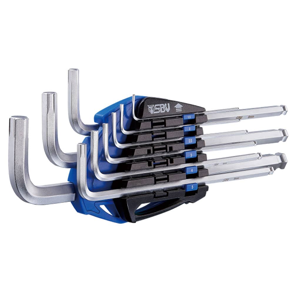 Extra-Long-Extractor-Hex-Key-Set-9-1 Jeu de clés hexagonales extractibles (extra longues), 9 pièces - Explorcom - image 1