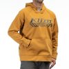 Foundation Pullover Hoodie_3655-000_Golden Brown - Dress Blues_01 Sweat à capuche Foundation 3655-000_Golden-Brown - Dress-Blues- Explorcom - image 1