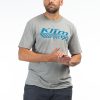 Tee-shirt Foundation Tri-Bend 3690-000_Heathered-Gray-Imperial-Blue - Explorcom - image 1