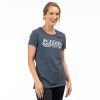 Tee-shirt Foundation Tri Blend pour femme 3567-000_Navy-Frost-Papyrus - Explorcom - image 1