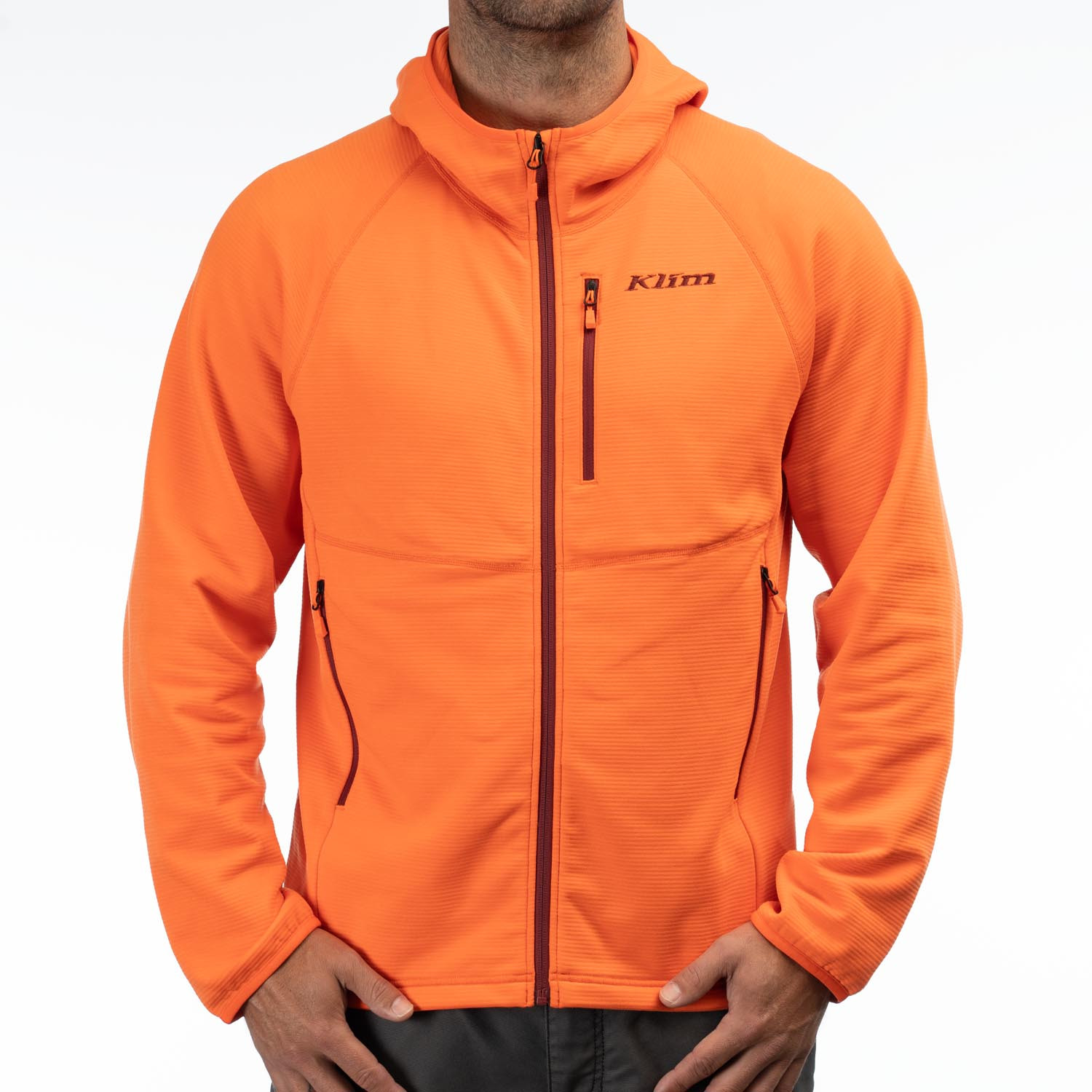 Sweat à capuche Highline 3622-000_Red-Orange-Cabernet - Explorcom - image 1