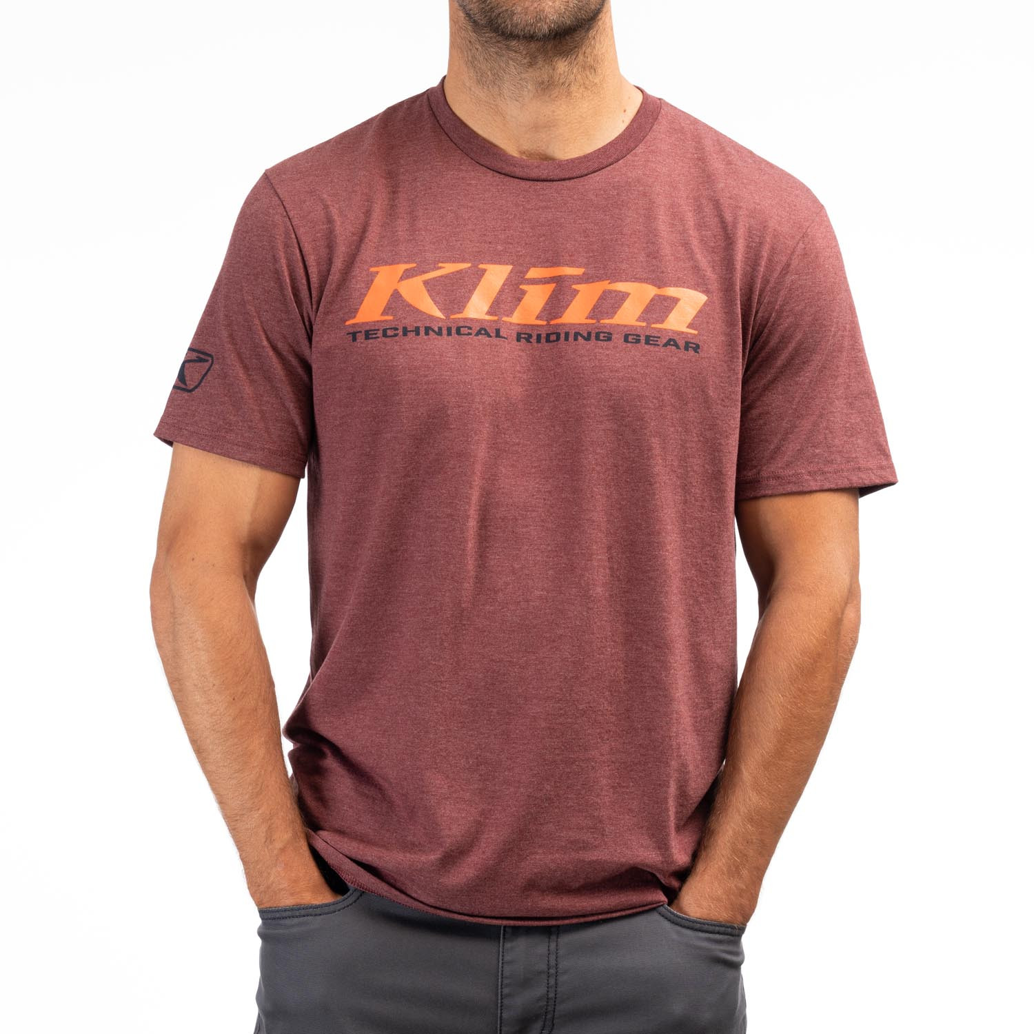 Tee-shirt K Corp SS T - 3778-000_Maroon-Frost-Red-Orange - Explorcom - image 1