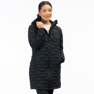 Veste à capuche Luna-Strech-Down-Parka_3577-000_Black - Explorcom - image 1