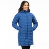 Veste à capuche Luna-Strech-Down-Parka 3577-000 Mazarine-Blue - Explorcom - image 1