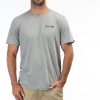 Tee-shirt Pinned Tri-Bend 3693-000_Heathered-Gray-Golden-Brown - Explorcom - image 1