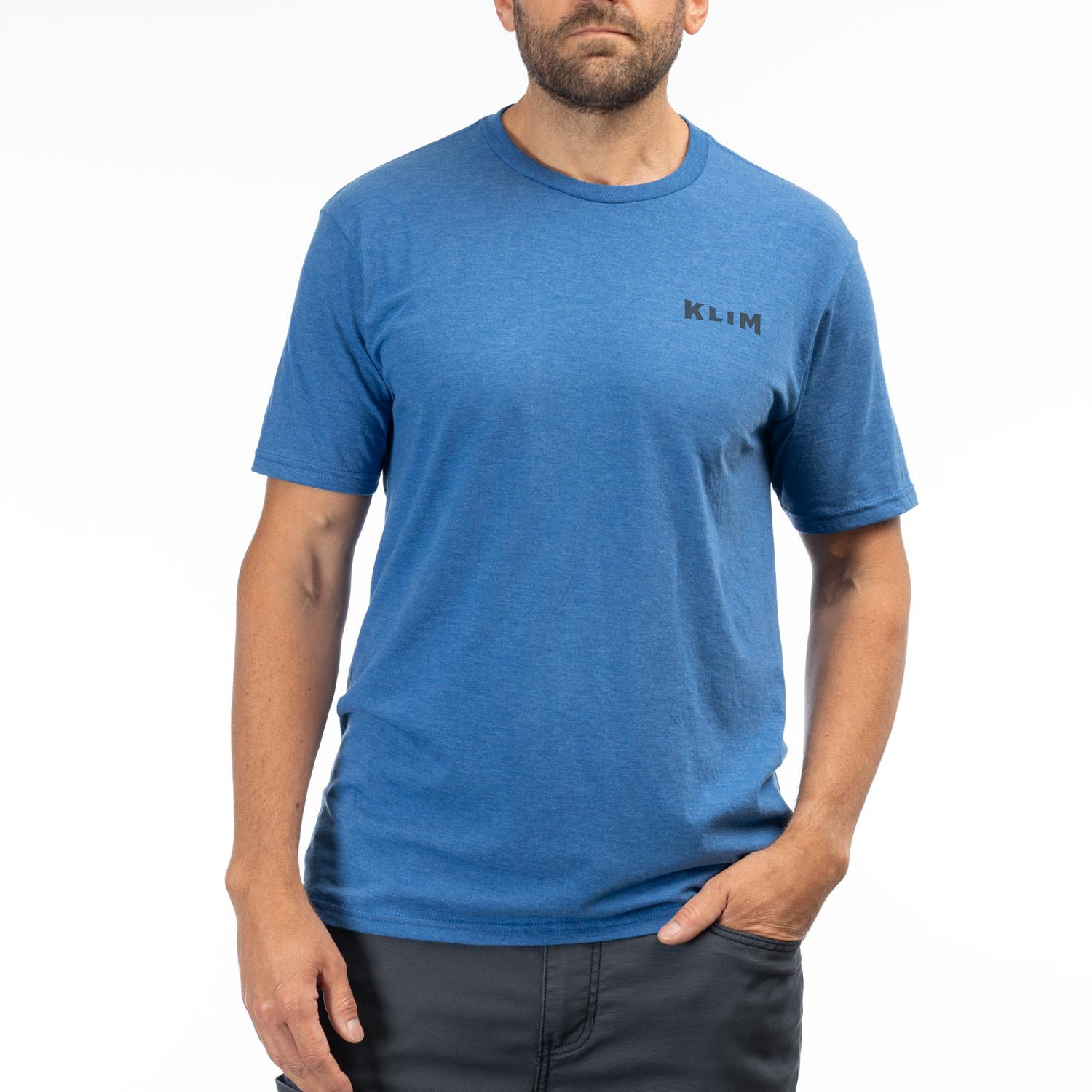 Tee-shirt Pinned Tri-Bend 3693-000_Royal-Frost-Dress-Blues - Explorcom - image 1