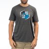 Tee-shirt k-Shield-crest-tri-Blend-tee - 3692-000_Heathered-Charcoal-Imperial-Blue - Explorcom - image 1