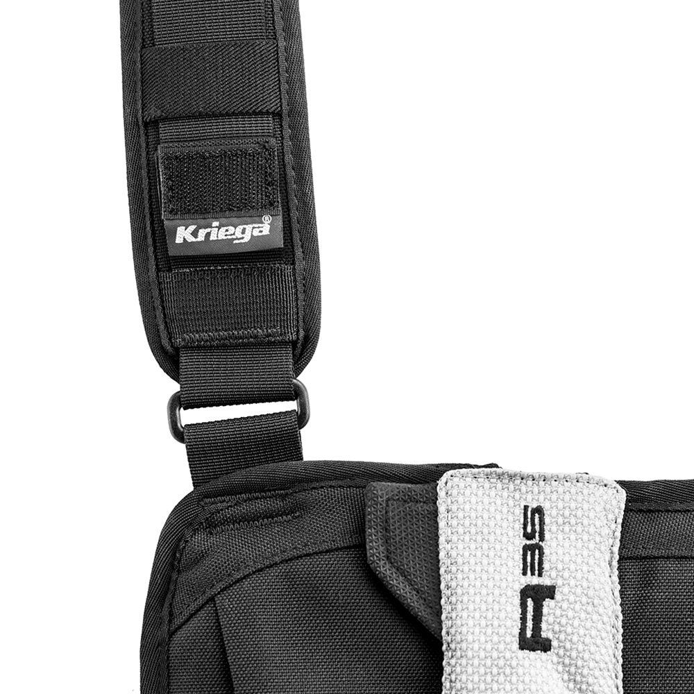 kriega-hydration tube mount for quadloc harness