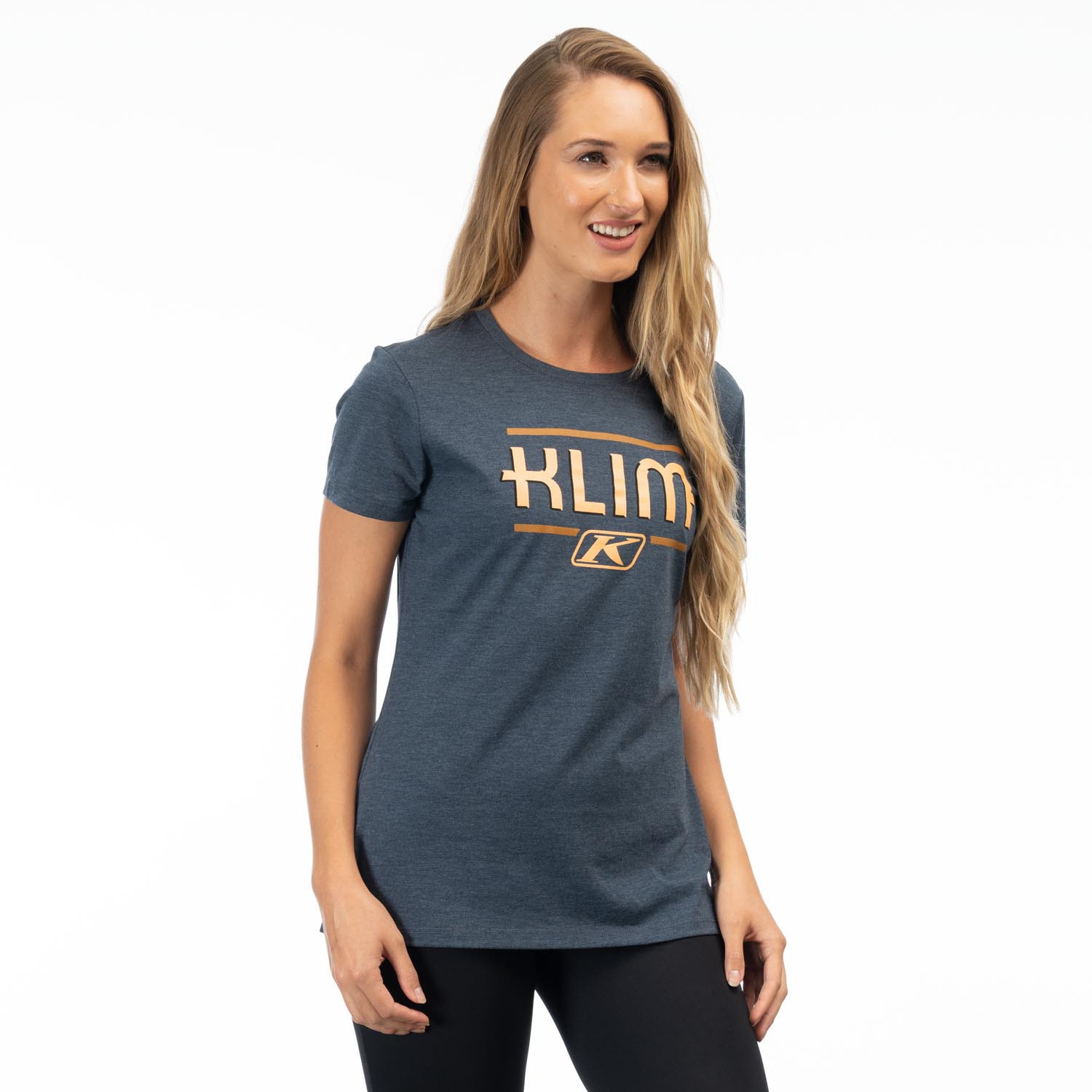 Tee-shirt Kute corp ss t pour femme 3783-001_Navy-Frost-Mock-Orange - Explorcom - image 1