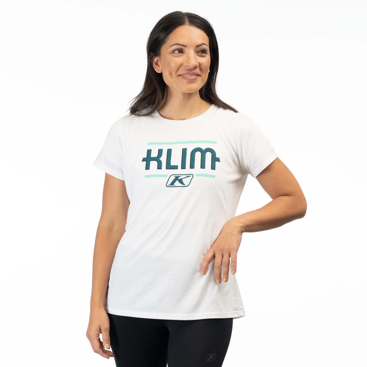 Tee-shirt Kute corp ss t pour femme 3783-001_White-Deep-Lagoon - Explorcom - image 1