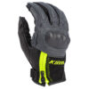 Induction Glove-5028-002_Asphalt - Hi-Vis_01 Induction Glove - Klim - Disponible sur le site Explorcom