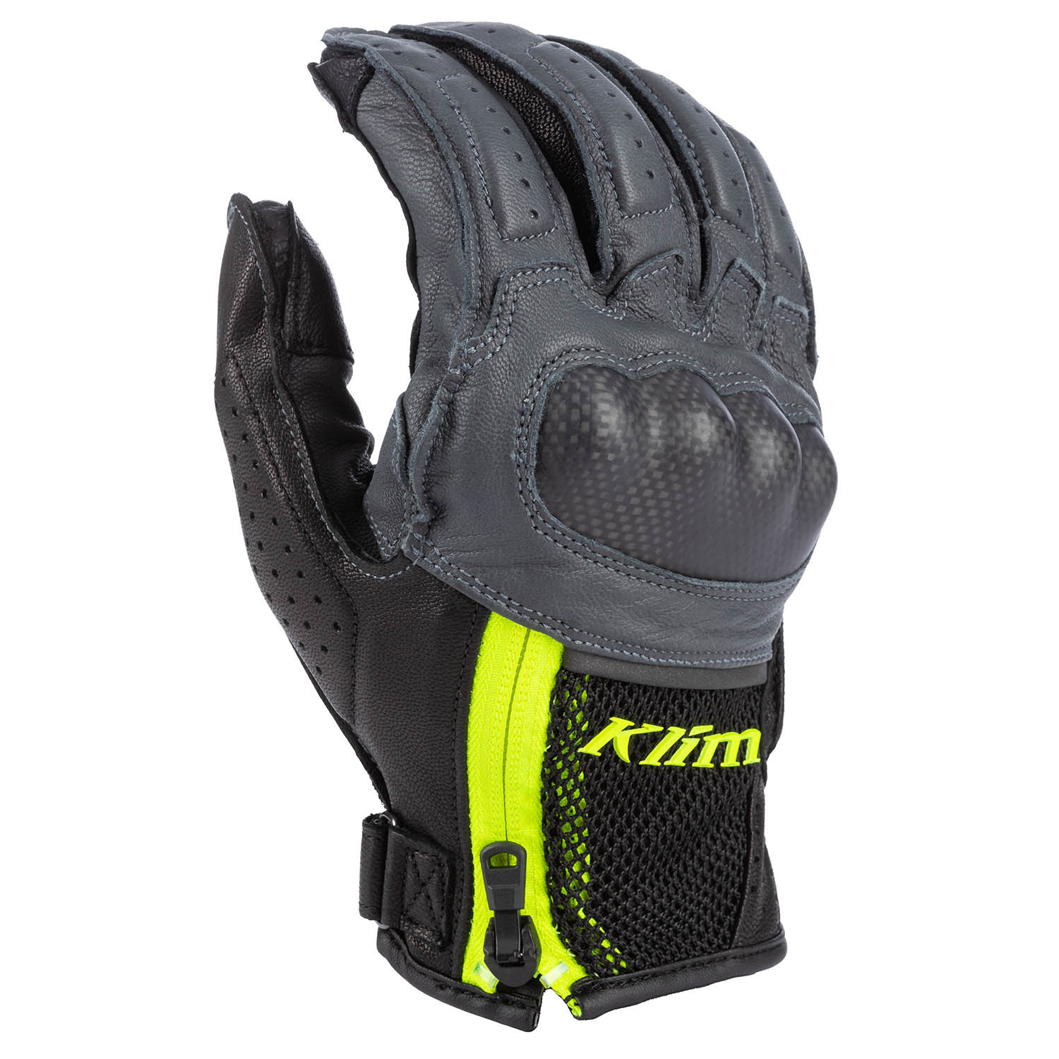 Induction Glove-5028-002_Asphalt - Hi-Vis_01 Induction Glove - Klim - Disponible sur le site Explorcom