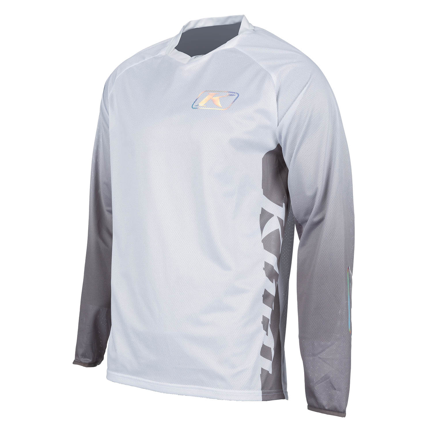 XC Lite Jersey-5003-005_Purist White - Monument_01 Maillot XC Lite Jersey 2024 - Klim - Disponible sur le site Explorcom