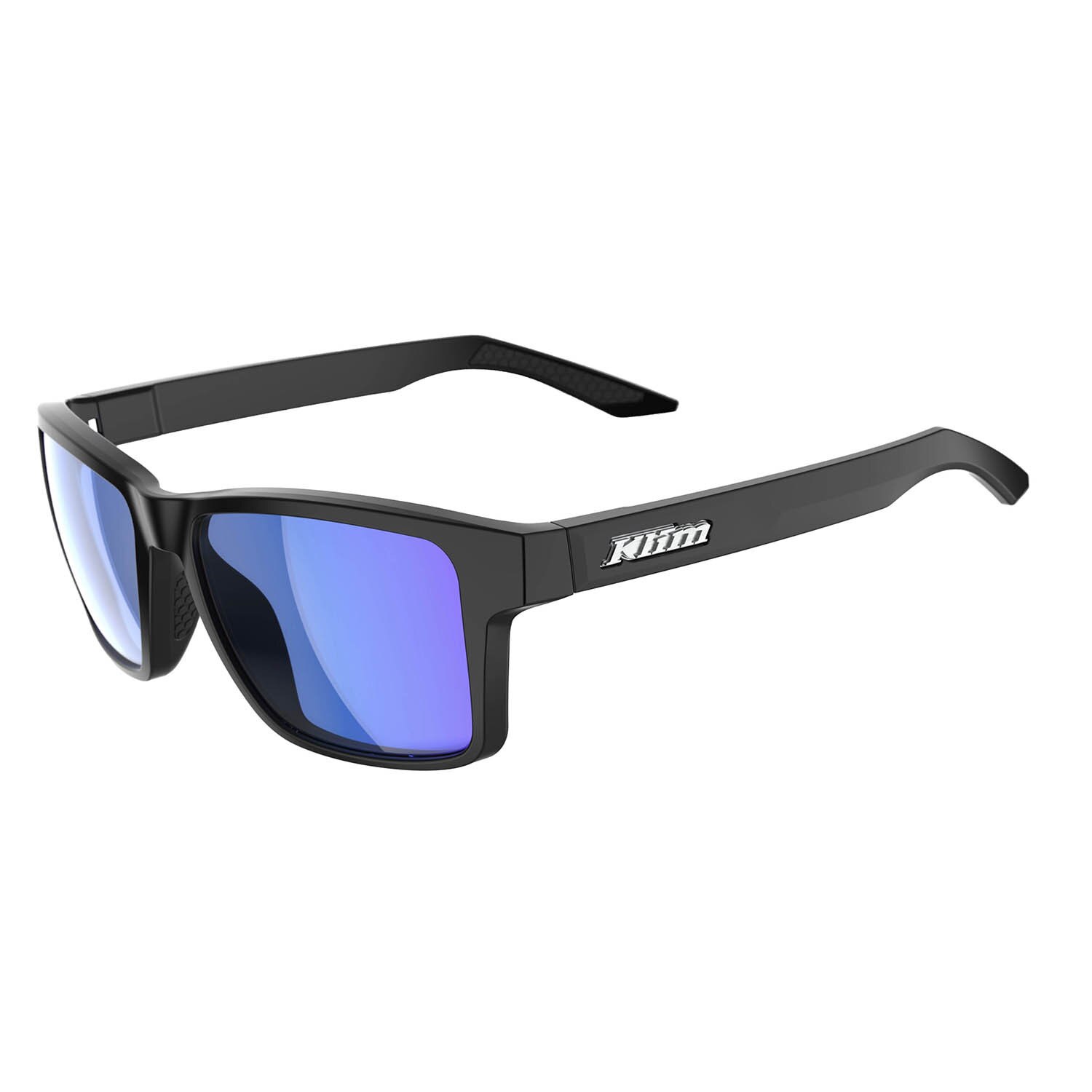 7101-001_Matte Black - Smoke Blue Mirrored_01 Lunettes Ignition Sunglasses - 7101-001_Matte Black - Smoke Blue Mirrored_01