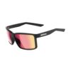 7105-000_Matte Black - Smoke Red Mirrored_01 Lunettes Chassis Sunglasses - 7105-000_Matte Black - Smoke Red Mirrored_01